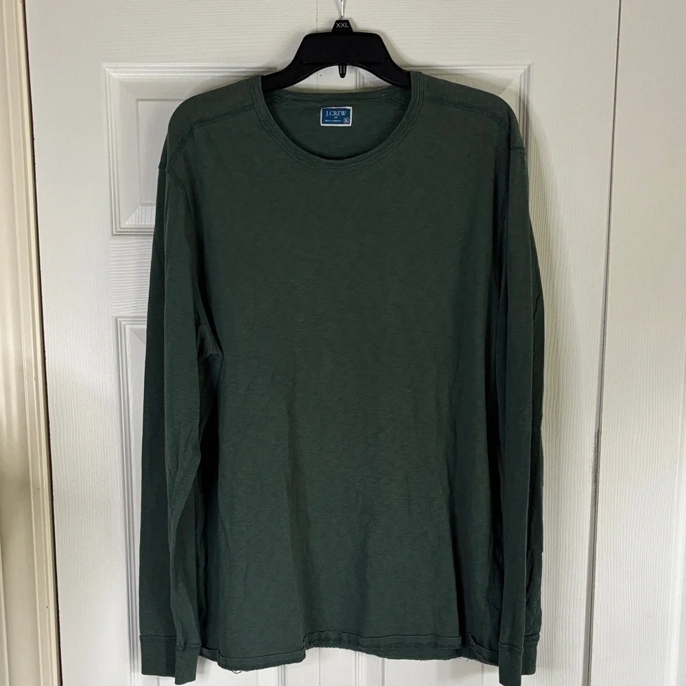 J. Crew Men's Forest Long Sleeve Tee